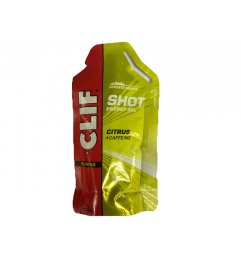 Gel nergtique Clif Shot Citron + Cafine